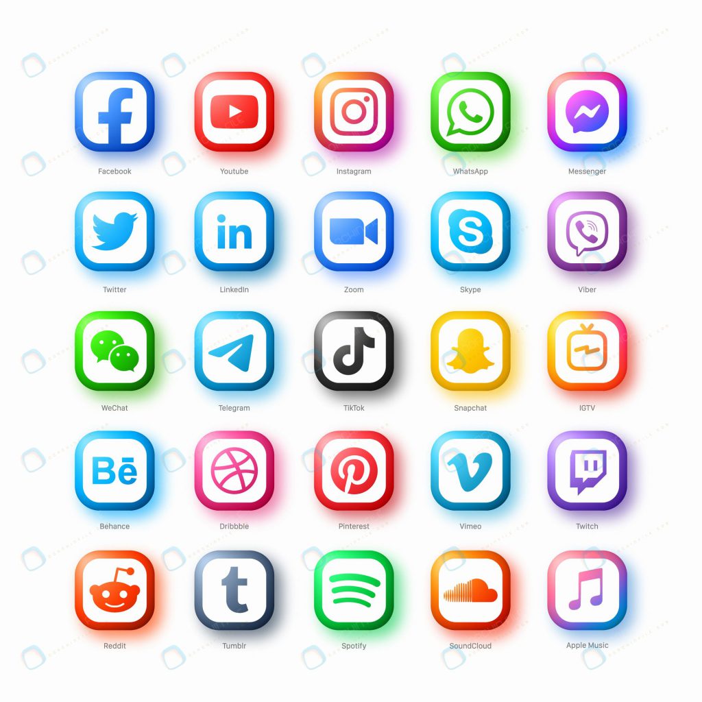 شبکه های اجتماعی دیجیتال مارکتینگ